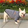 XINGNIAO Felpa con cappuccio per Bulldog Francese - Morbido maglione lavorato a maglia a due gambe per cani di piccola e media taglia