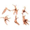 generic 1 pezzo di legno naturale per acquario, rami di rettili terrario tronco acquario tronco albero albero pesce acquario decorazione tronco pianta ceppo (8-10 cm) durata
