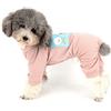 Ranphy Pigiama per Cani di Piccola Taglia in Cotone a Righe Carino Camicia per Animali Domestici Cagnolino Tuta Casual Cani di Piccola Gatto Quattro Gambe Vestiti Estivi per Cani Vestiti