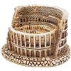 Kocris Casa Decorazioni Acquario per Vasche per Rettili Terrario Ornamento Antica Roma Colosseo Arena Anfiteatro Romano Tartaruga Lucertola Ragno Serbatoi Costruire Decorazione Pet