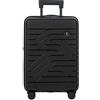 Bric's Trolley Rigido Espandibile Collezione Ulisse B|Y, Valigia Bagaglio a Mano con 4 ruote, Resistente e Ultraleggera, Collegamento USB, Lucchetto TSA integrato, Dimensioni 37x55x23/27, Black