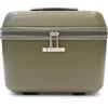 R Roncato Beauty rigido con tracolla 19x27x34 cm (Verde militare)