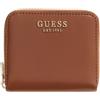 GUESS portafoglio Laurel II SLG Small Zip Around Wallet Cognac marrone