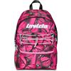 Invicta Zaino Scuola Americano Fantasy, Viola, Mono Scomparto Con Tasca Porta PC o Tablet, Superiori, Università e Viaggio, Ragazza Donna, Inserti Riflettenti