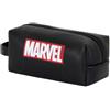 Marvel Comics-Borsa da Toilette da Viaggio Brick PLUS, Nero, 27 x 13 cm