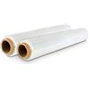 V1 Trade Pellicola Per Imballaggio Rotolo - 2 Film Estensibile Trasparente 23 Micron - Pellicola Da Imballaggio 150m x 50cm - Imballaggio Per Trasloco, Scatole, Mobili, Pallet