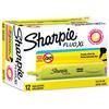 Sharpie Evidenziatore Fluo XL, Giallo, Scatola da 12