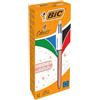 Bic Confezione da 12 penne con punta da 1 mm, 4 colori, oro rosa