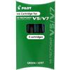 PILOT CAJITA 3 RECAMBIOS VERDE V5/V7 PILOT