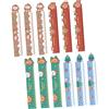 SHINEOFI 12pezzi Righelli Flessibili Natalizi Cartone Animato Morbidi e Resistenti Per Ragazzo Ragazza Ragazzi e Ragazze Adatti Per Uso Domestico e Scolastico Regalo Compleanno Feste