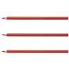 Faber-Castell - Set di 3 matite colore Colour Grip, Rosso Geranio