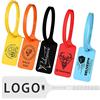 Pobsuier 100 Fascetta di sicurezza Personalizzate Etichetta di Plastica Scrivibile Sigilli per Abbigliamento Scarpe Nome Regalo 300mm