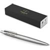 PARKER Jotter Core riciclato con incisione, penna premium, confezione regalo, ricarica blu o nera, regalo personalizzato, nome, compleanno (acciaio inossidabile C.C.)