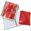 Pigna, Quaderno Spirale, Monocromo All In, Copertina con Zip Trasparente, A4 21x29.7 cm, 120 Fogli, 80 g/mq