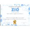 Printerland Certificato di migliore ZIO Formato A4 Idea regalo Speciale premio Riconoscimento Attestato diploma sorpesa originale (Zio)