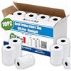 Kartoflak Rotoli Termici POS 57 mm x 35 m - Compatibili 57x15 57x20 57x30 - Carta Termica BPA Free Omologata per Registratori di Cassa e POS Bancomat (10 Pezzi)