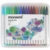 Monami Plus 3000 penna per segno ufficio inchiostro a base d'acqua 36 penna a colori set completo edizione limitata
