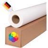 CABRO Carta plotter HR120 120 g/m² - Rotolo 914 mm × 30 m, manicotto 50 mm | carta premium rivestita opaca per getto d'inchiostro, CAD, poster e grafica a colori, rotolo singolo