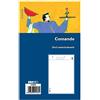 EDI PRO Blocco Comande 25 fogli x 3 Copie Autoricalcanti, Copertine Assortite E5916 - Confezione da 40