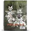 KARACTERMANIA Dragon Ball Evil-Quaderno a Quadretti DIN A4