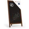 ALLboards Cavalletto stop-marciapiede con superficie a gesso - 78×44 cm - supporto pubblicitario
