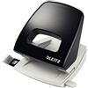 Leitz 50050095 - Perforatore, 25 fogli, guida di arresto con premi formati, metallo, NeXXt, colore: Nero