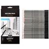 HEEPDD 24 Pezzi Matita da Disegno Set, Disegno a Matita Grafite Matite Schizzo Grafite 9H 8H 7H 6H 5H 4H 3H 2H H FB 2B 3B 4B 5B 6B 7B 8B 9B 10B 11B 12B 14B