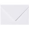 Paper24 25 buste bianche da 140 x 190 mm, 120 g, per foto da 13 x 18 cm, ideali per matrimoni, compleanni, inviti con linguetta appuntita