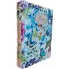 PRESTIGE & DELUXE Diario scuola Pigna Nature Flowers Fiori bianchi - 16 mesi 2026-2027 F.to Poket 16x11 cm + portachiave paillettes e penna multicolore