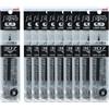 三菱鉛筆 Mitsubishi Pencil Uniball Signo 307 - Ricarica da 0,5 mm, 10 pezzi, colore: nero