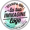 Gicaprice 100 Adesivi personalizzati, etichette adesive personalizzate, stampa il tuo logo, la tua immagine, crea i tuoi sticker personalizzati, Etichette Rotonde Diametro 6,5 cm