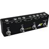 Helilyco Pedale per chitarra MOSKYaudio 3 Loop Box con True Bypass Loop e posizionamento flessibile dell'ingresso per una configurazione personalizzata del pedale