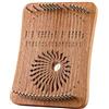 CIKSCO Arpa a lira portatile da 31 corde con chiave for accordatura, corde extra e borsa di tela, strumento musicale in legno for professionisti, pianoforte a pollice (Color : Rosewood)