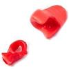 ZETION 1pc Dispositivo di correzione dell'impugnatura per arco di violino Ortesi per correzione della postura con impugnatura per arco di violino accessori per violino (Color : Red)