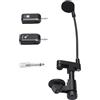 Topiky Microfonico Wireless per Violino UHF, Clip Pickup per Violino 2.4G su Microfoni per Strumenti con Trasmettitore e Ricevitore, Microfono Wireless per Strumenti per Corni, Trombe