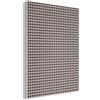 MuchoWow© Quadri Fonoassorbenti 60x80 cm Pannello Fonoassorbente Decorativi Isolamento Acustico Pannelli Acustici Insonorizzazione Stanza Insonorizzanti Plaid - Motivo - Blu scuro