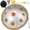 HAND-PAN 440 Hz Handpan Drum 9 Toni 22 Pollici Handpan Instrument Re Minore Hand pan Music Percussione Armonica con Risonanza Confortevole Hand pan drum Ideale per Principianti Sound Healing Meditazione