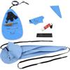Generic Kit di pulizia per clarinetto con 4 panni per la pulizia/spazzola/grasso di sughero, kit per la cura del sassofono, cuscino poggiapolsi per vari sassofoni e strumenti a fiato, 10 pezzi
