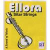 ELLORA Corde per Sitar, Ellora Roselu, set completo con corde Sympathetic (Tarabh)