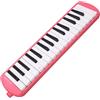 RiToEasysports 32 tasti melodica a tubo lungo stile pianoforte con borsa da trasporto per bambini principianti per adulti(Rosa)