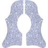 hanhuagongyiping Parti per chitarra Gibson J45 e J50 acustica folk battipenna autoadesivo (bianco perlato)