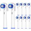 Mcuy Testine di ricambio per spazzolino elettrico Bitvae R1/R2, Oral B Braun