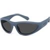 Polaroid GAFAS POLAROID - Modelo: PLD 2165/S_ C: MATTE BLUE/Eye size: 59 - Bridge size: 18 Cura della persona e salute
