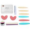 Generic Kit di levigatura per unghie, per unghie, levigatrice liscia, strumenti ergonomici, set professionale per pedicure, kit di manutenzione per manicure per ragazze, donne, principianti, cura