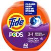 Tide PODS detersivo liquido Pacs, prato primaverile, 42 pezzi