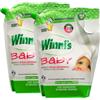 FEI FAN 2x Detersivo In Busta, Per Capi Di Neonati e Bambini Sia a Mano Che In Lavatrice BABY, Ipoallergenico. Formula 2 In 1 Con Ammorbidente 800ml