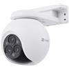 EZVIZ Telecamera di Sorveglianza WiFi Esterna con Obiettivi Tripli 4MP con Zoom Ibrido 12x, Tracciamento Automatico, Rilevamento di Forma Umana/Veicolo, Visione Notturna a Colori, Audio Bidirezionale