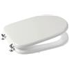 Ponte Giulio B41DEC35 Sedile Chiuso per WC Disabili o Anziani, Serie Casual, Bianco