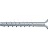 Fischer Viti per Calcestruzzo UltraCut FBS II 10x80 25/15/- SK con Testa Svasata per Fissaggio e Rinforzo Solai in Cemento, Riultilizzabili, per Zona Sismica C1 e C2, Acciaio Zincato, 50 pz