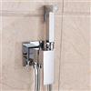 Vimmor Rubinetto Per Bidet Rubinetto Per Doccia In Ottone Miscelatore Per Rondella Miscelatore Per Acqua Calda Fredda Gru Quadrato Per Doccia Spruzzatore Rubinetto Per Wc Rubinetti Per Wc Chrome Polish